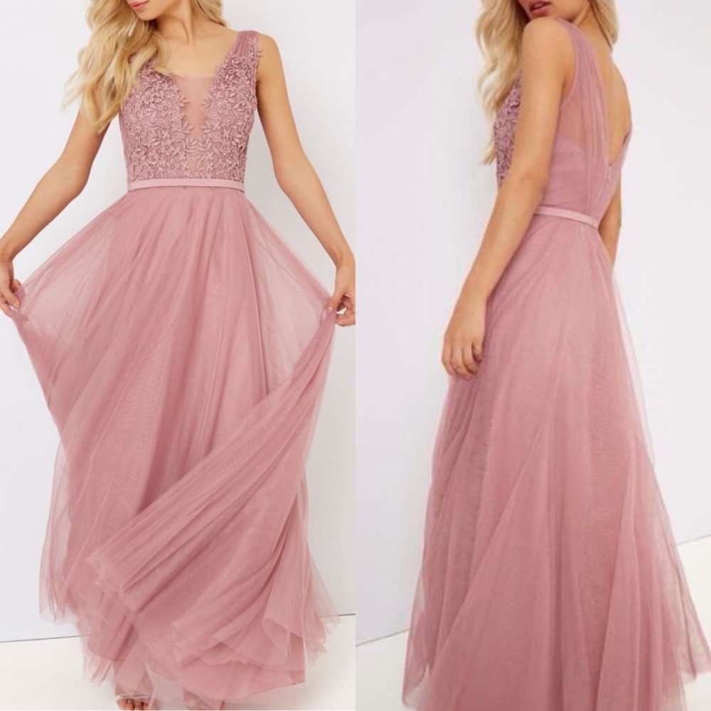 Little Mistress Blush Pink Maxi - Picture 1 of 5